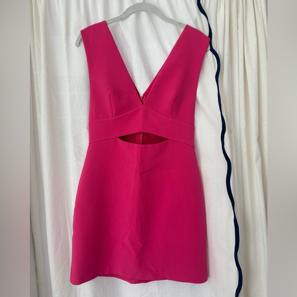 Endless Rose Vibrant Pink Mini Dress